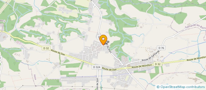 localisation de l'entreprise SO LANDES  HINX