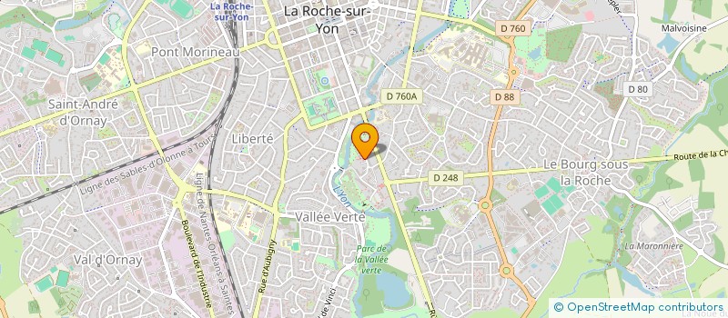 localisation de l'entreprise SO-LEAD à LA ROCHE-SUR-YON