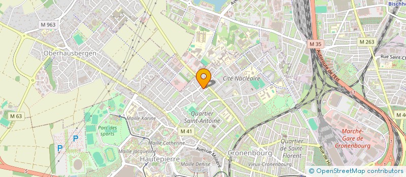 localisation de l'entreprise SO LIFT à STRASBOURG