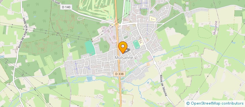 localisation de l'entreprise SO-LILAMELYNE  ARNAGE