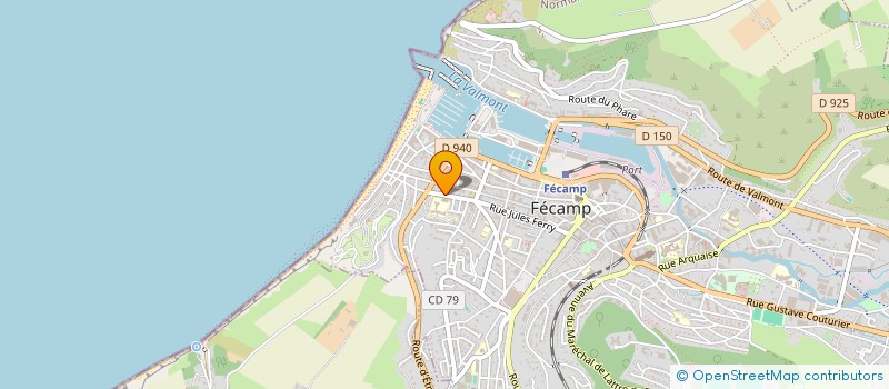 localisation de l'entreprise SO.LO.V.I.M.  FECAMP