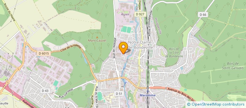 localisation de l'entreprise SO LOC  NOTRE-DAME-DE-BONDEVILLE