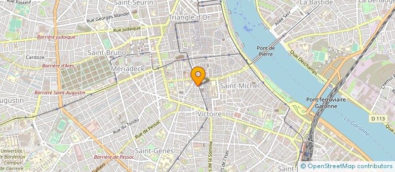 localisation de l'entreprise SO-LOG  BORDEAUX