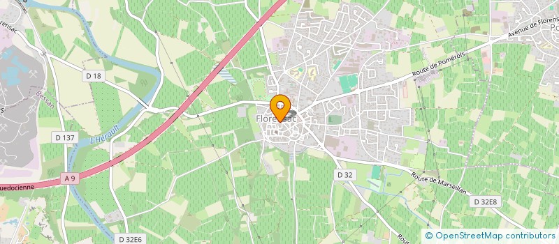 localisation de l'entreprise SO-LOU  FLORENSAC