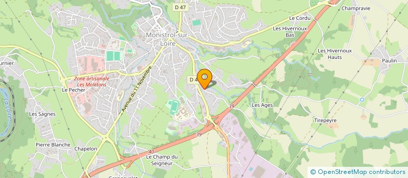 localisation de l'entreprise SO.LU.ZEN  MONISTROL-SUR-LOIRE