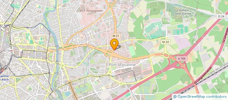 localisation de l'entreprise SO.MA.TEL à MONTPELLIER