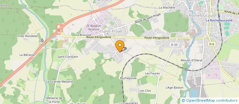 localisation de l'entreprise SO MAM à LA ROCHEFOUCAULD-EN-ANGOUMOIS