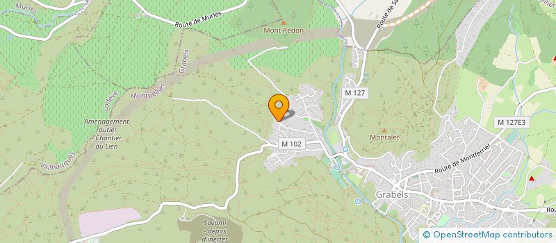 localisation de l'entreprise SO ME VI  GRABELS