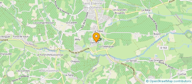 localisation de l'entreprise SO MED ! (SOLIDARITE OPTIQUE MEDICALE)  SAINT-ETIENNE-DES-OULLIERES