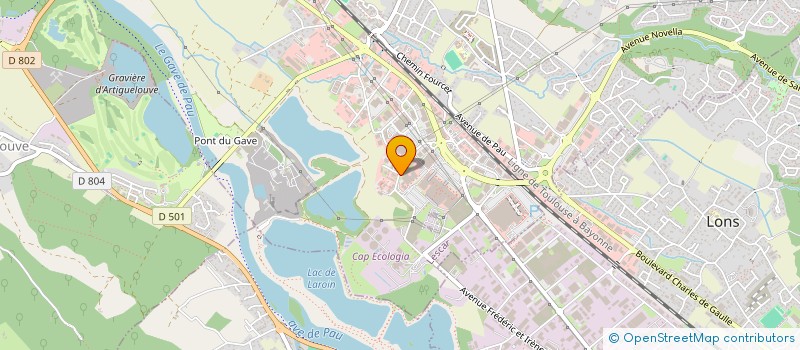 localisation de l'entreprise SO MEILING à LESCAR