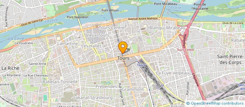 localisation de l'entreprise SO.MET à TOURS