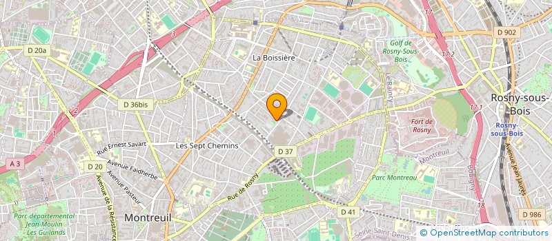 localisation de l'entreprise SO MIEUX à MONTREUIL