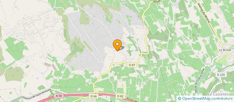 localisation de l'entreprise SO MOMES  LA CADIERE D'AZUR