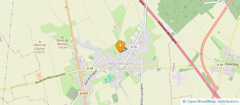 localisation de l'entreprise SO'N'CO  NEUVILLE-SAINT-VAAST