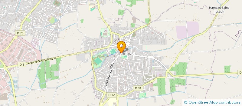 localisation de l'entreprise SO NET  BOMPAS