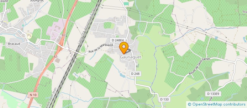 localisation de l'entreprise SO NUISIBLES  GAURIAGUET