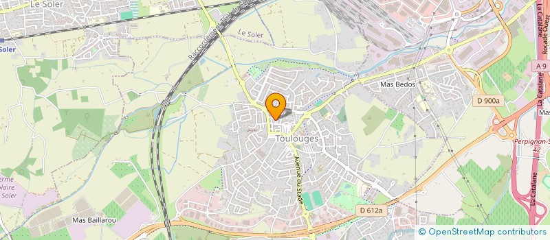 localisation de l'entreprise SO'OH  TOULOUGES