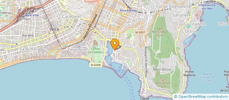 localisation de l'entreprise SO.PA.FI à NICE