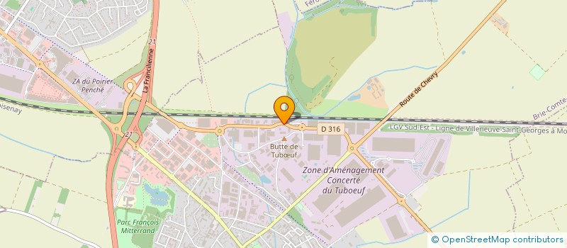 localisation de l'entreprise SO PACK  BRIE-COMTE-ROBERT