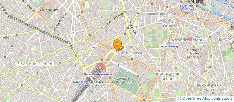 localisation de l'entreprise SO PAR TEL à PARIS