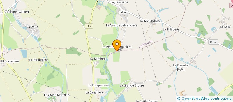 localisation de l'entreprise SO PERF CONSULTING  LA PLANCHE