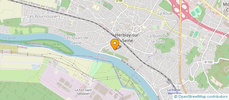 localisation de l'entreprise SO'PHILATELIE & CO  HERBLAY-SUR-SEINE