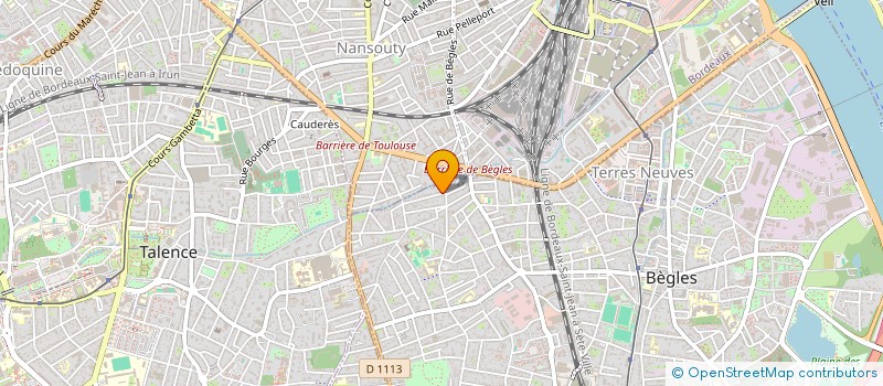 localisation de l'entreprise SO' PISCINES à BEGLES