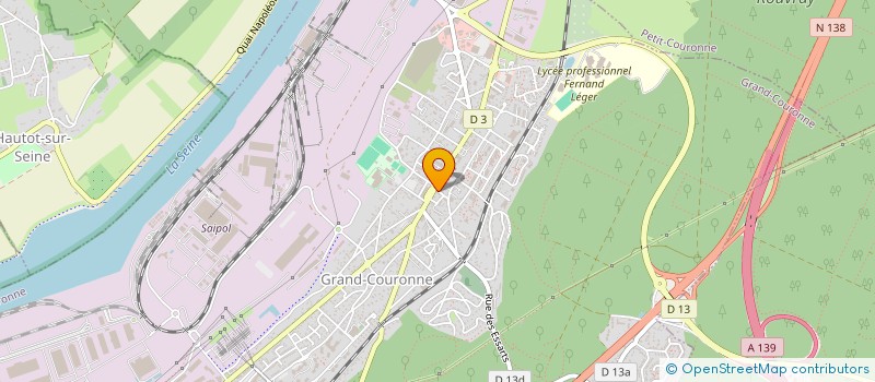 localisation de l'entreprise SO PIZZA  GRAND-COURONNE