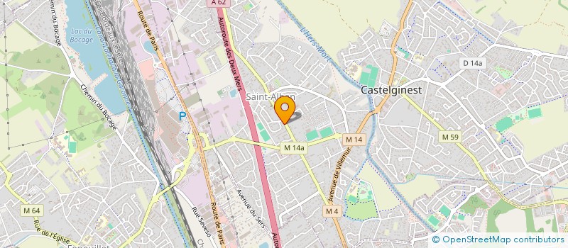 localisation de l'entreprise SO PIZZAS à SAINT-ALBAN