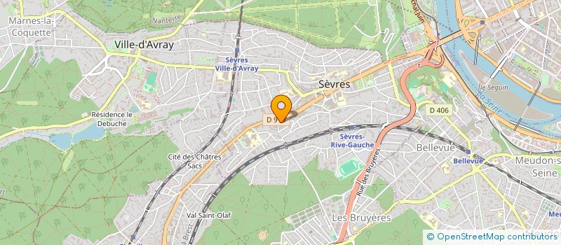localisation de l'entreprise SO PRESTIGEHOME à SEVRES