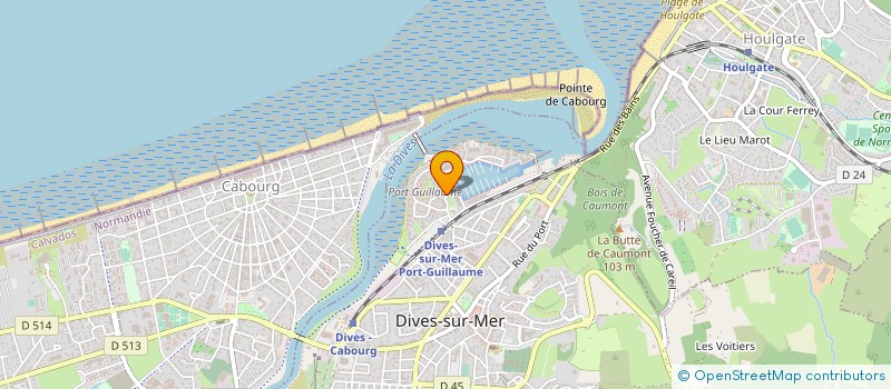 localisation de l'entreprise SO PRET IMMO  DIVES-SUR-MER