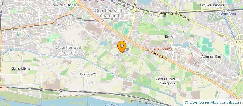 localisation de l'entreprise SO PRO NEG à AVIGNON