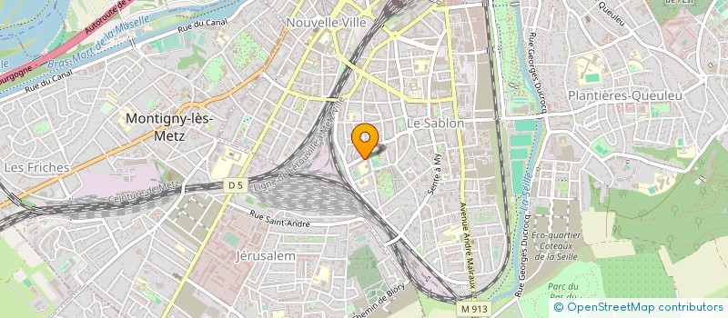 localisation de l'entreprise SO PROD  NORROY-LES-PONT-A-MOUSSON