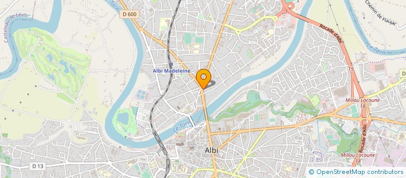 localisation de l'entreprise SO'QUANTIC à ALBI