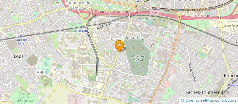 localisation de l'entreprise SO.RE.A.P.E.S à LILLE