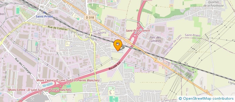 localisation de l'entreprise SO RENOV  MIONS