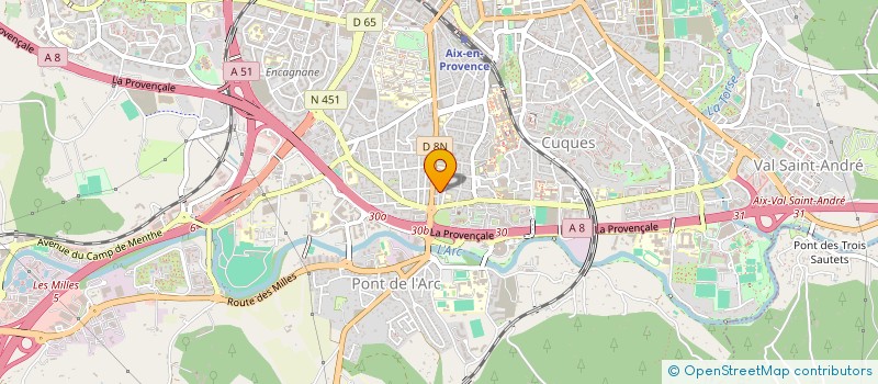 localisation de l'entreprise SO.RESSOURCES à AIX-EN-PROVENCE