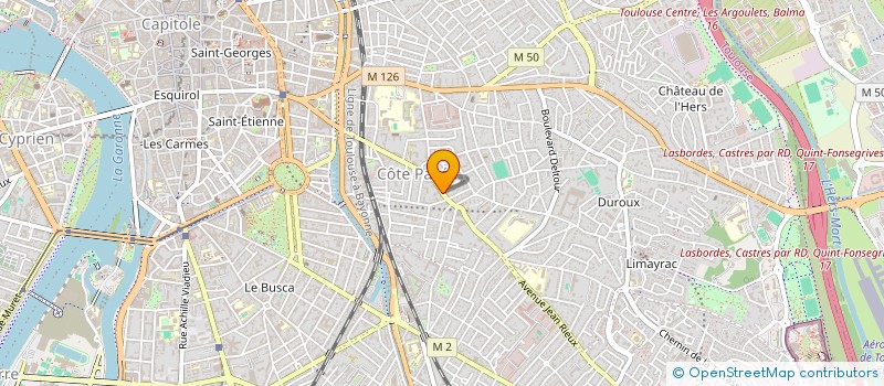 localisation de l'entreprise SO RH AVOCATS  TOULOUSE