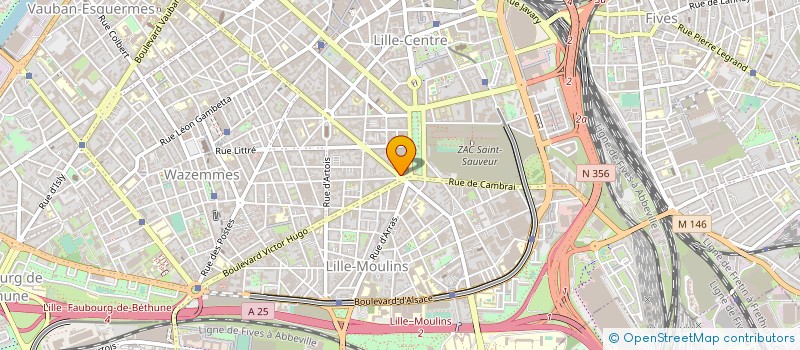 localisation de l'entreprise SO RO ELECT à LILLE