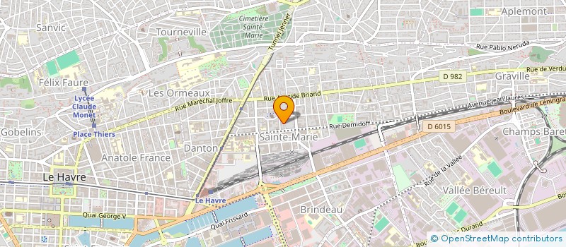 localisation de l'entreprise SO SCHOOL  LE HAVRE