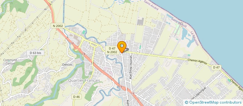 localisation de l'entreprise SO.SE.CA  SAINT-ANDRE