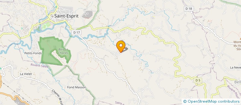 localisation de l'entreprise SO.SE.CA BTP  SAINT-ESPRIT