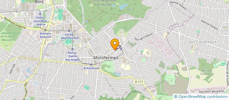 localisation de l'entreprise SO SHOP  MONTFERMEIL