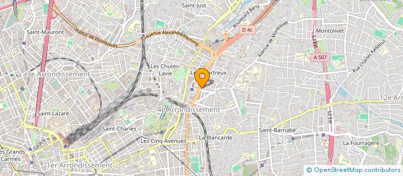 localisation de l'entreprise SO&SI à MARSEILLE