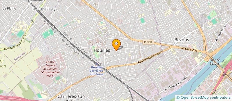 localisation de l'entreprise SO SIMPLE  HOUILLES