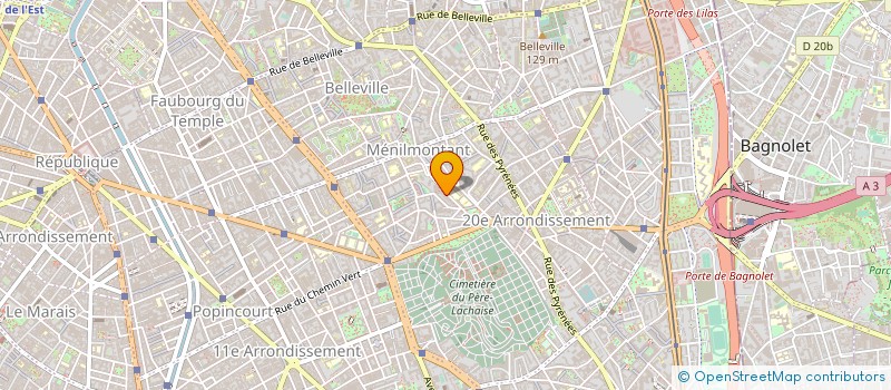 localisation de l'entreprise SO SOUND VIVRE ENSEMBLE EN HARMONIE à PARIS