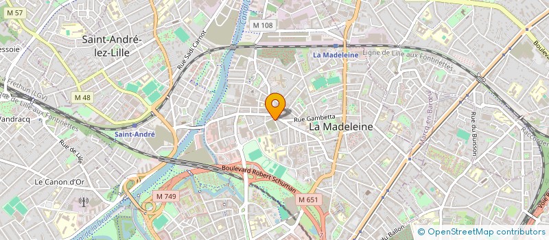 localisation de l'entreprise SO SPITCH à LA MADELEINE