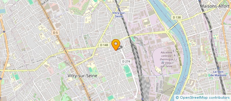 localisation de l'entreprise SO SUD OUTILLAGE  VITRY-SUR-SEINE