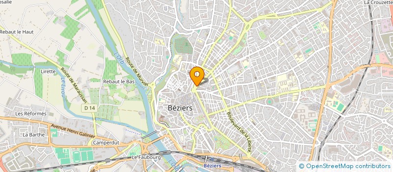 localisation de l'entreprise SO SWEET  BEZIERS