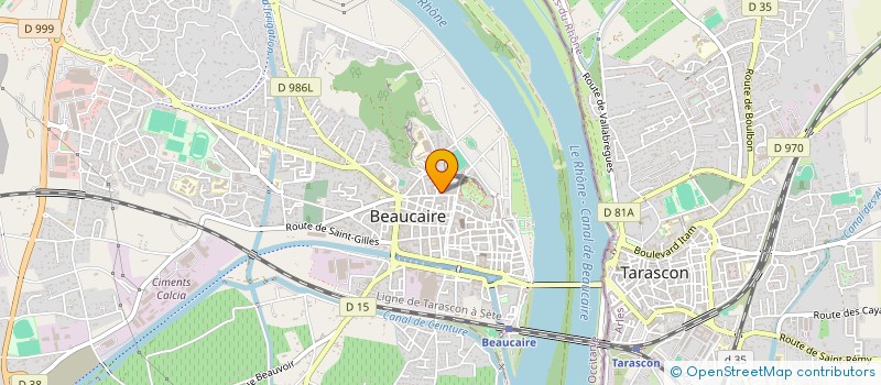 localisation de l'entreprise SO SWEETY  BEAUCAIRE